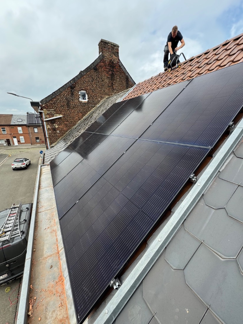 Installation photovoltaïque par TGS Group dans le Brabant wallon